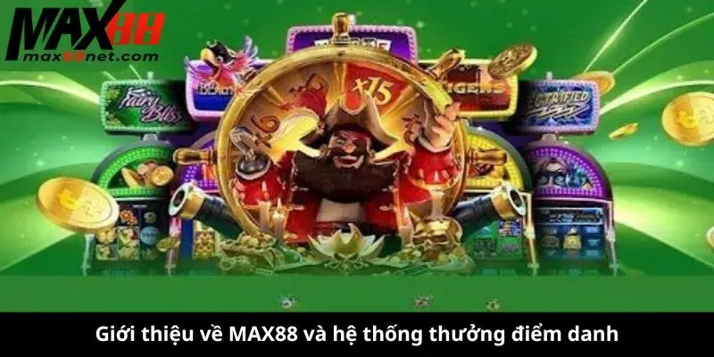Giới thiệu về MAX88 và hệ thống thưởng điểm danh